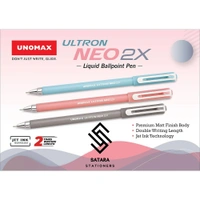 UNOMAX Ultron Neo 2x Ball Pen - Black