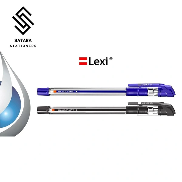 Lexi Jet Speed Ball Pens - Black