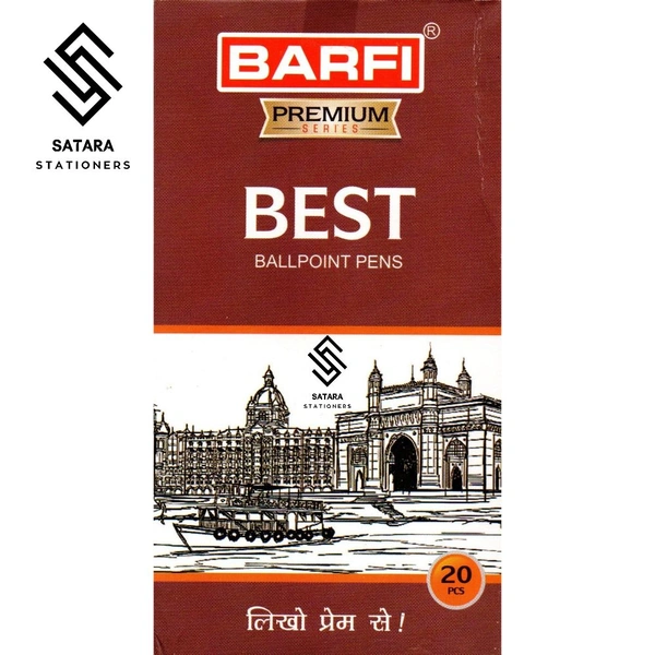 Barfi Best Ball Pen | Pack Of 20 Pens