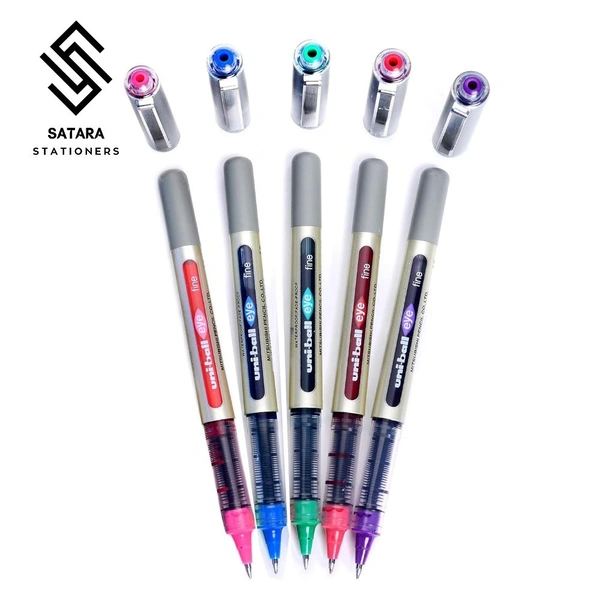 UNI-BALL Eye UB157 0.7mm Roller Pen - Pink