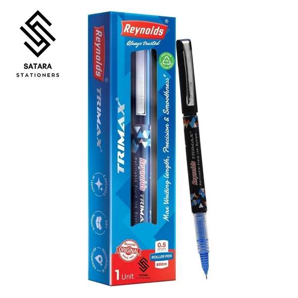 Reynolds TRIMAX Roller Pen - Black