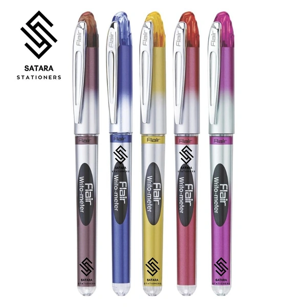 FLAIR Writometer Gel Pen  - Blue