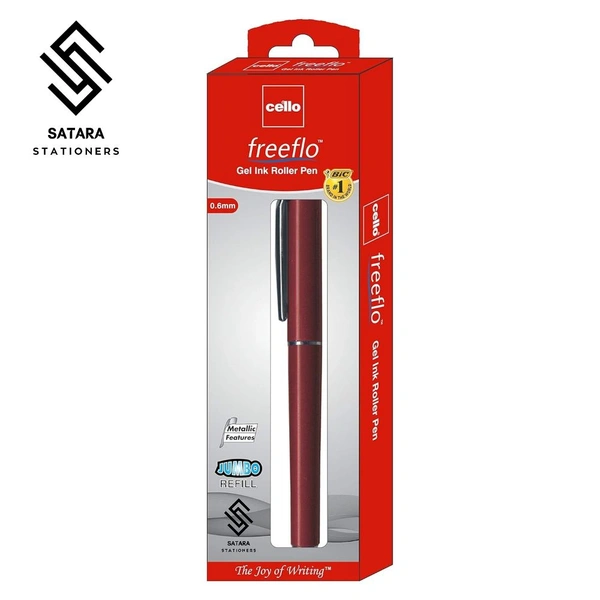 Cello Freeflo Gel Pen - Blue