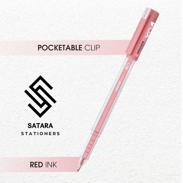 Hauser Xo Jumbo Gel Pen  - Red