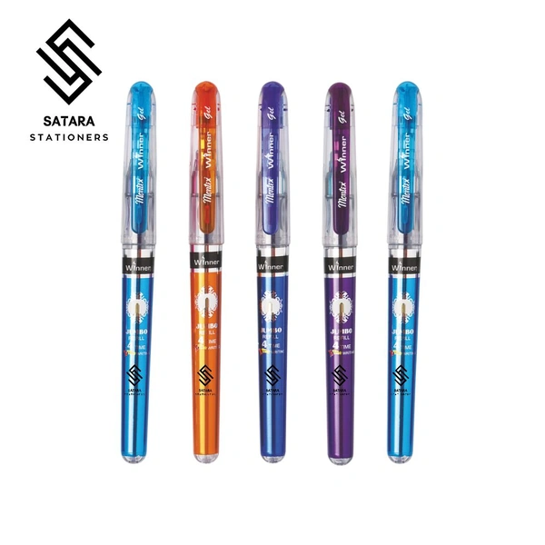 Montex Winner Jumbo Gel Pen - Black