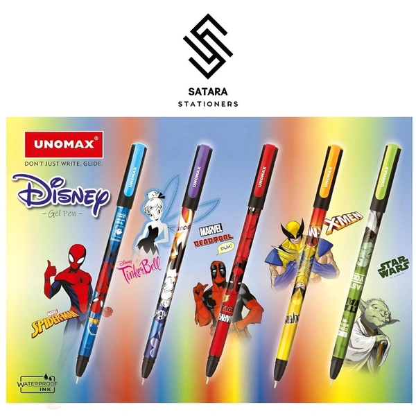 Unomax Disney Gel Pen - Blue