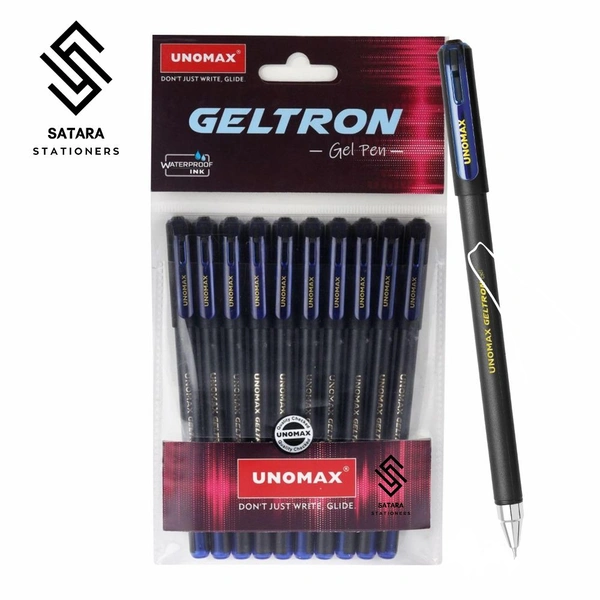 UNOMAX Geltron Gel Pen - Black