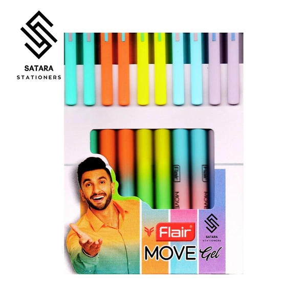 FLAIR Move Gel Pen - Blue
