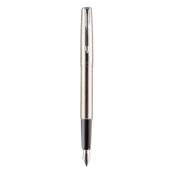 Frontier Stainless Fountain Pen With Stainless Steel Trim
