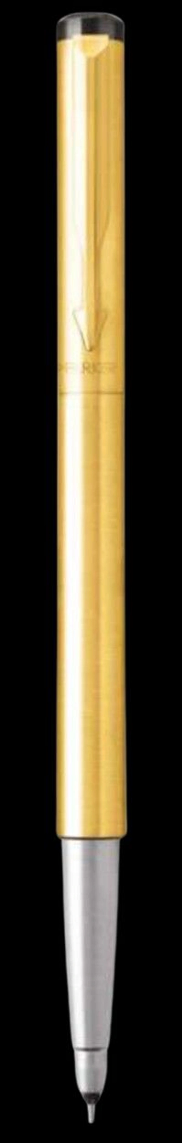 Vector Gold Roller Ball Pen With Gold Trim