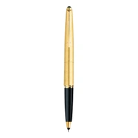 Galaxy Gold Roller Ball Pen With Gold Trim