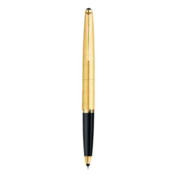 Galaxy Gold Roller Ball Pen With Gold Trim