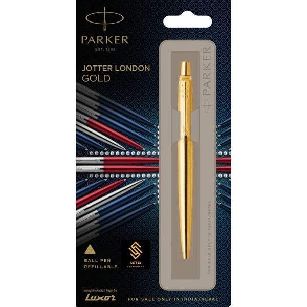 Jotter London Gold Pen With Gold Trim 