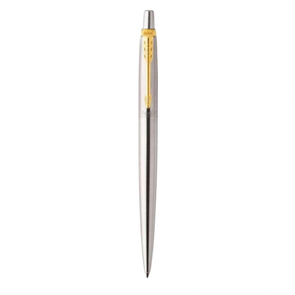 Jotter London Stainless Steel Ball Pen With Gold Trim