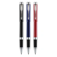 Folio Standard Roller Ball Pens With Stainless Steel Trim 