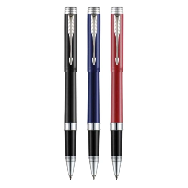 Folio Standard Roller Ball Pens With Stainless Steel Trim 