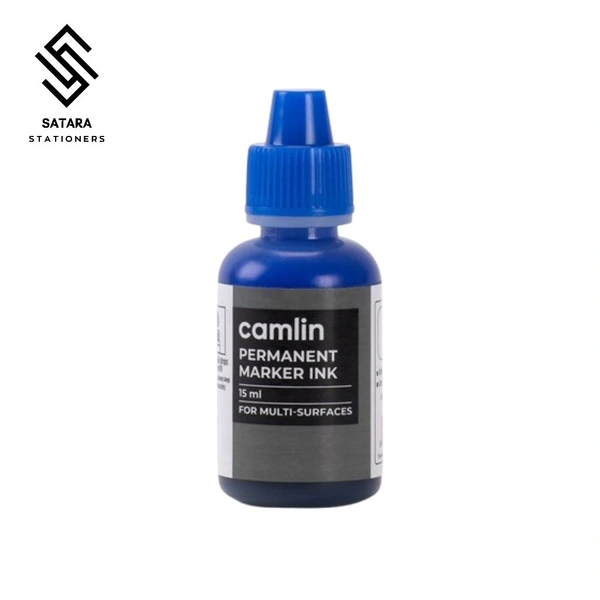 Permanent Marker Ink Bottle (15 ml) - Blue