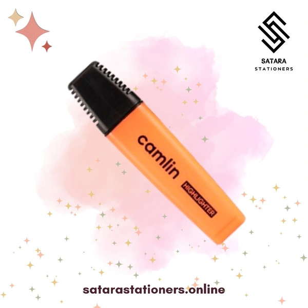 Camlin High-lighter Single Color  - Orange