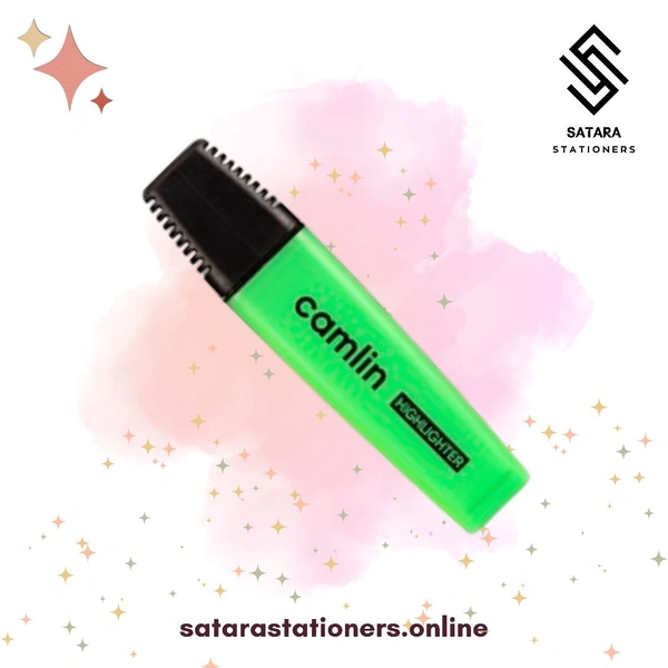 Camlin High-lighter Single Color  - Green