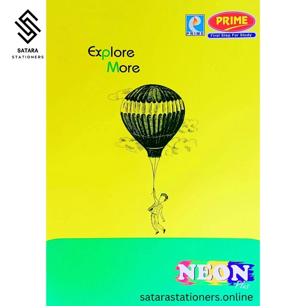 140 Page Neon Prime Notebook