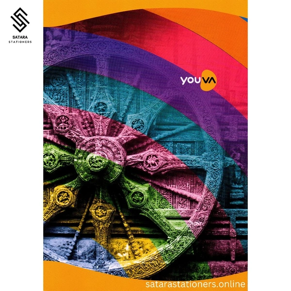 172 Page A4 Youva Rainbow Notebook (Navneet)