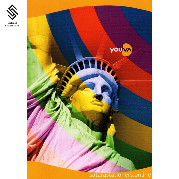 172 Page A4 Youva Rainbow Notebook (Navneet)