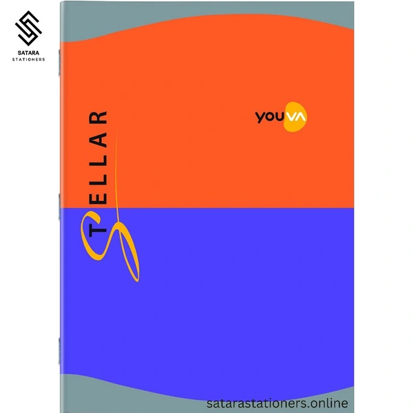 140 Page A4 Youva Stellar Notebook (Navneet)