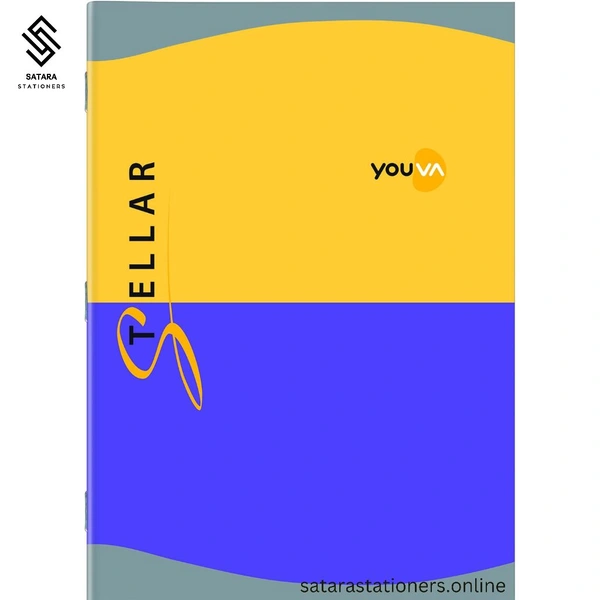 140 Page A4 Youva Stellar Notebook (Navneet)
