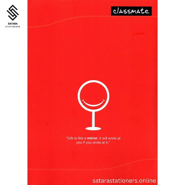 72 Page A4 Classmate Notebook