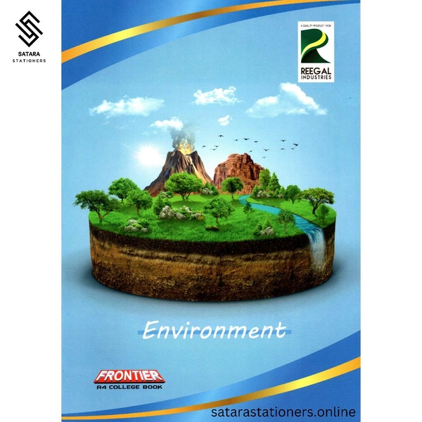 72 Page A4 Frontier Reegal Notebook