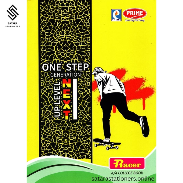 72 Page A4 Racer Prime Notebook  - 1 Dozen