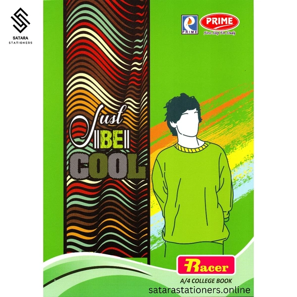 72 Page A4 Racer Prime Notebook  - 1 Dozen