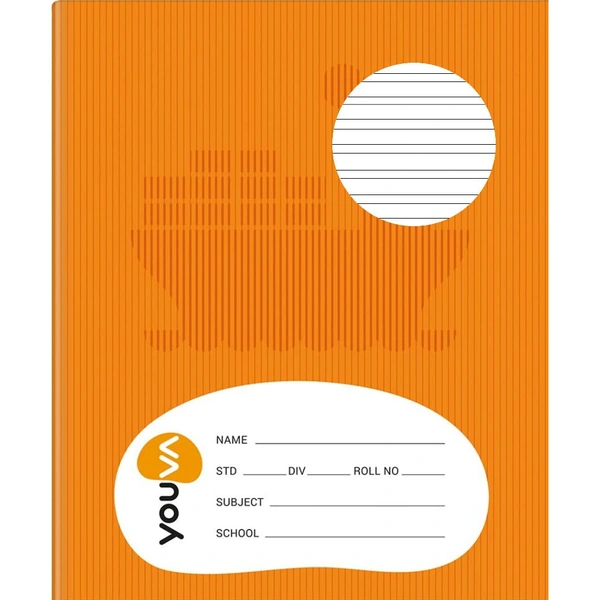 200 Page A5 Youva Notebook  - Double Line