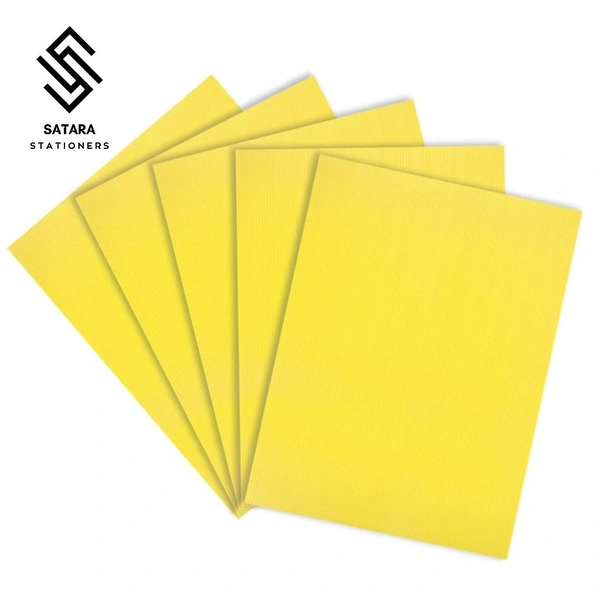 Corrugated Plastic Sheets | 3mm - Yellow