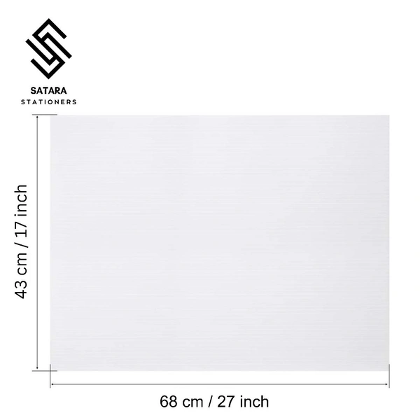 Corrugated Plastic Sheets | 3mm - White