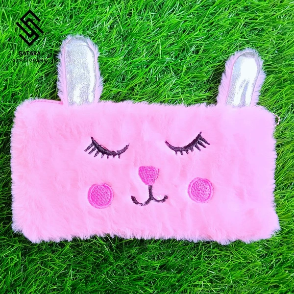 Bunny Soft Fur Pouch