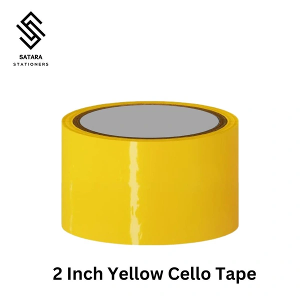 2 Inch Cello Tape | Packaging Tape - Yellow