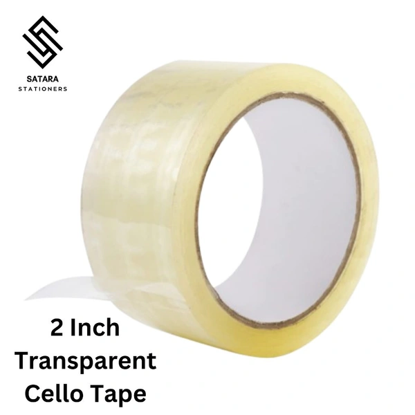 Transparent Cello Tape | Packaging Tape - Transparent, 2 Inch