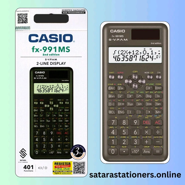 Casio FX-991MS 2nd Edition Scientific Calculator