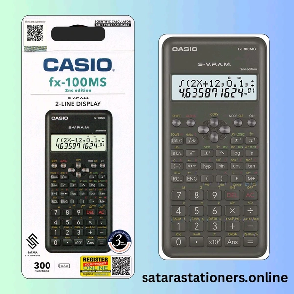 Casio FX-100MS 2nd Edition Scientific Calculator 