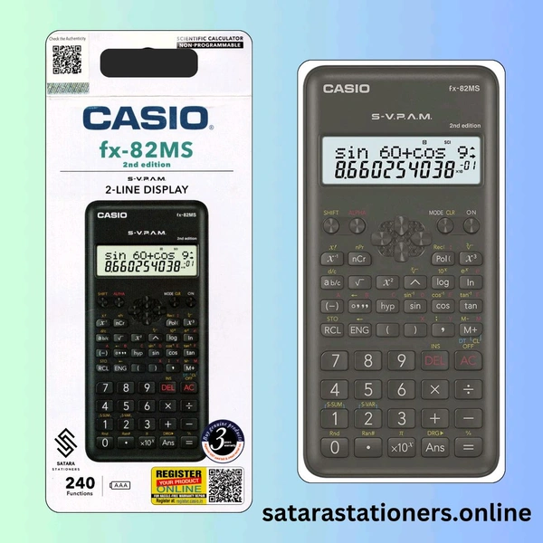 Casio FX-82MS 2nd Edition Scientific Calculator