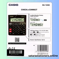 Casio MJ-120D 150 Steps, 12 Digit Calculator 