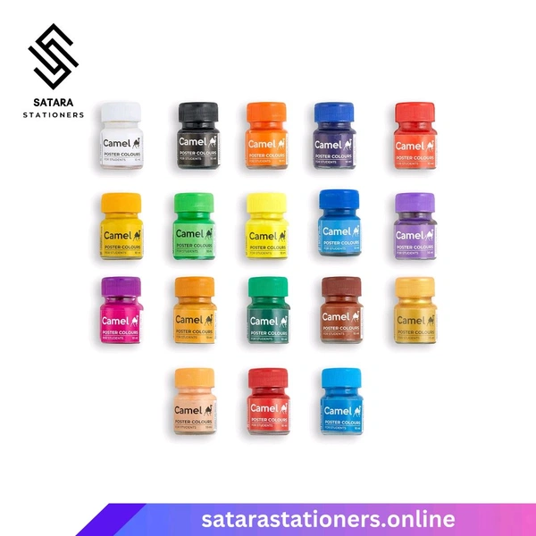 Poster Colours | 18 Shades | Camel