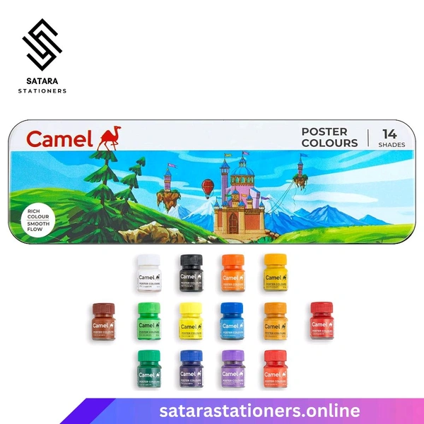 Poster Colours | 14 Shades | Camel