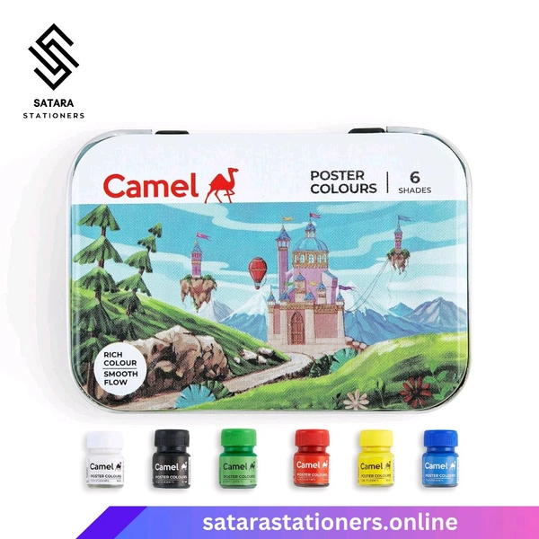 Poster Colours | 6 Shades | Camel