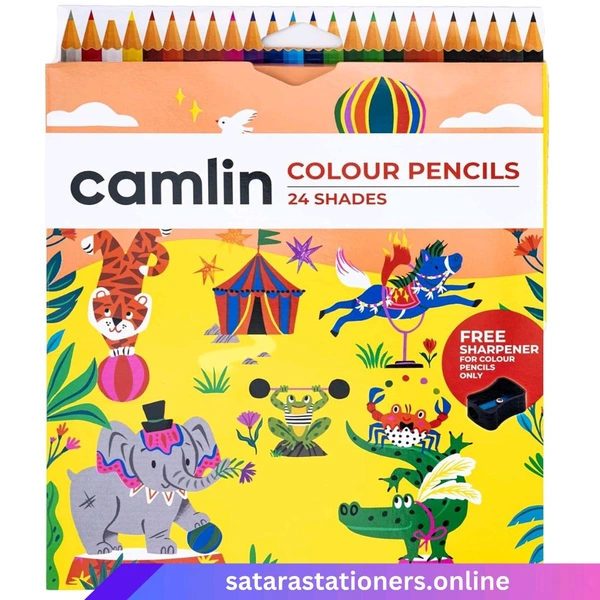 Colour Pencils | 24 Shade | Camlin