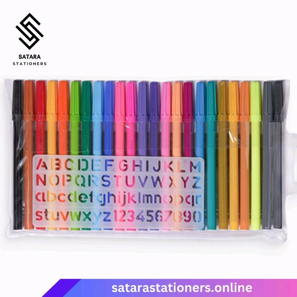 Sketch Pens | 24 Shade | Camel