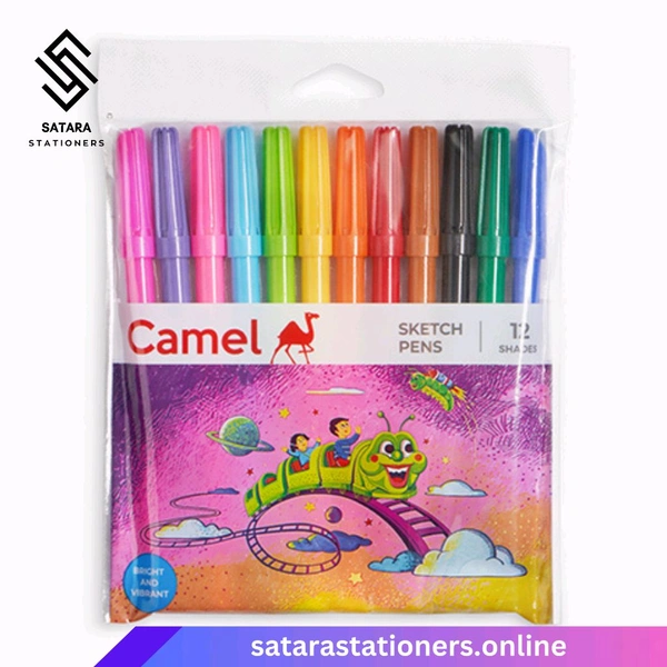 Sketch Pens | 24 Shade | Camel