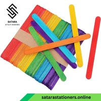 Ice cream Sticks | Colourful | Pack Of 50