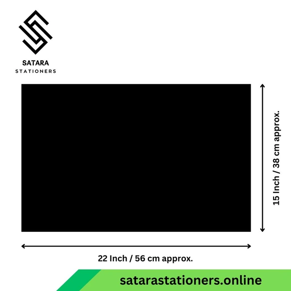 Tinted Paper | A1 Size | 15 X 22 Inch - Black